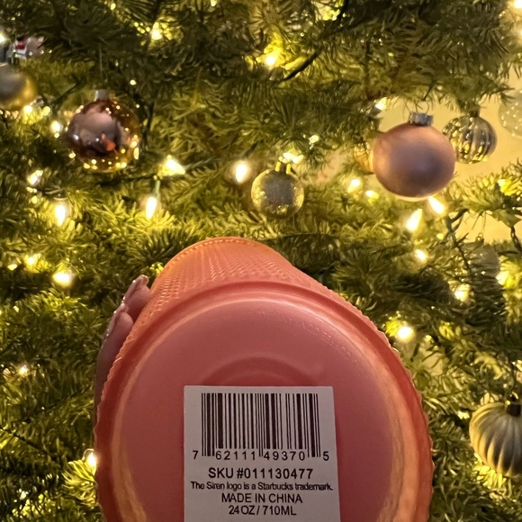 BRAND NEW WITH TAGS! STARBUCKS pink lemonade soft touch studded tumbler - Picture 3 of 3